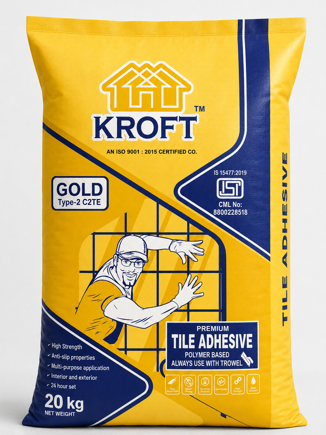 Gold Tile Adhesive